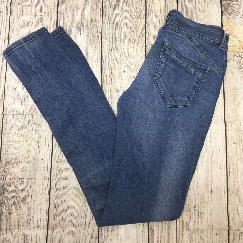 'STRENESSE BLUE' Jean's Womens Size 26 Medium Wash Stretch/Skinny Leg